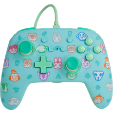 PowerA Enhanced Wired Controller (Nintendo Switch) - Animal Crossing - Green