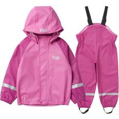 18-24M Regntøy Helly Hansen K Bergen PU Rainset - Magenta Haz (40360-673)