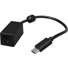 Hama USB C-RJ45/USB A Adapter