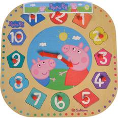 Peppa Pig Teaching Clock 13 Pieces