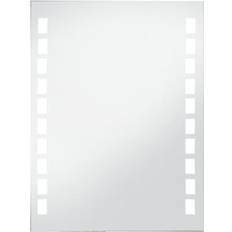 Arredamenti Bagno vidaXL Specchio Da Bagno 60 x 80 cm Argento