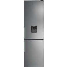 Black - Freestanding Fridge Freezers Hotpoint H7T 911A MX H AQUA 1 Black, Silver, Stainless Steel