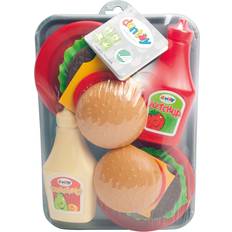 Dantoy Burger Set on Tray 4670