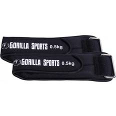 Gewichtsmanschetten Gorilla Sports Ankle & Wrist Weights 2x0.5kg