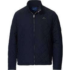 Gant Quilted Windcheater Jacket - Evening Blue