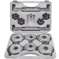 15kg dumbbell set Scsports Chrome Dumbbell Case Set 15kg