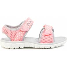 Neoprene Sandals Children's Shoes Clarks Kid's Surfing Tide - Pink Combi