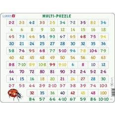 Larsen Math Puzzle Multiplication 58 Pieces