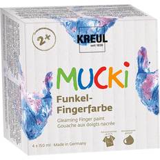 Mucki Sparkle Finger Paint Fairy Dust 4x150ml