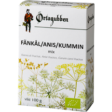 Fänkål te Organic Fennel/Anise/Cumin 100g