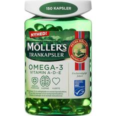 D-vitaminer Fedtsyrer Möllers Trankapslar 150 stk