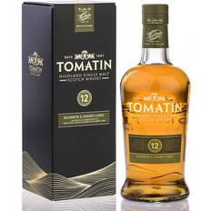 Tomatin Øl & Spiritus Tomatin 12 YO Highland Single Malt Scotch Whisky 43% 70 cl