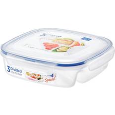 Square Food Containers Lock & Lock Square Divided Food Container 1.5L