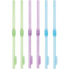 Straws Sistema Straws Reusable 6-pack