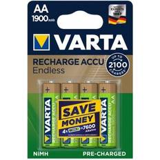 Varta AA Accu Rechargeable 1900mAh 4-pack