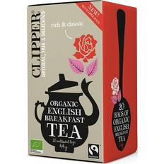 Fairtrade Tea Clipper Organic English Breakfast 20pcs