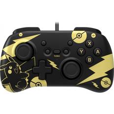 Nintendo mini Hori gamepad controller mini pikachu negro dorado