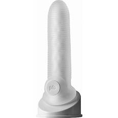 Perfect Fit Fat Boy Micro Ribbed Iso Penisholkki Clear