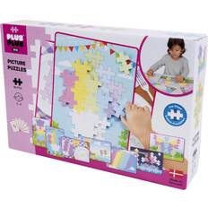 3 3D-pussel Plus Plus BIG Picture Puzzles Pastel 60 Bitar