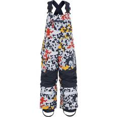 Didriksons Utebukser Didriksons Kid's Polarbjörnen Printed Pants - Cloud Blue Algae (503534-955)