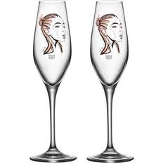 Sara Woodrow Champagneglas Kosta Boda All About You Forever Yours Champagneglas 23cl 2stk