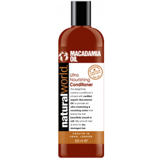 Natural World Macadamia Oil Ultra Nourishing Conditioner 500ml