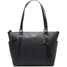 Michael Kors Noir Sacs de courses Michael Kors Sac cabas en cuir