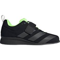 51 ⅓ - Unisex Trainingsschuhe Adidas Adipower Weightlifting 2 - Core Black/Grey Six/Signal Green