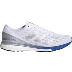 Adidas Adizero Boston 9 M - Cloud White/Silver Metallic/Royal Blue