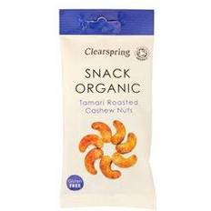 Clearspring Tamari Roasted Cashew Nuts 30g