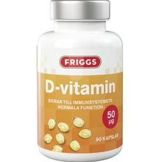 Friggs D-vitaminer Vitaminer & Mineraler Friggs D-Vitamin 50µg 90 st