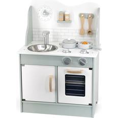 Metall Spielküchen Viga Kitchen with Accessories