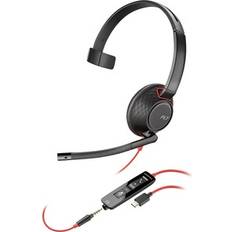 Poly Blackwire C5210 USB-A 20 Hz 20 kHz Monaural Noir