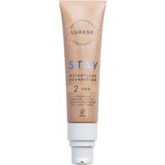 Lumene spf Lumene Stay Weightless fond de teint liquide fini mat SPF 30 teinte 2 Fair 30 ml