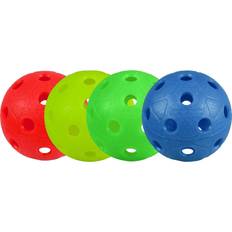 Palle da floorball Unihoc Dynamic Multicolored 4-pack