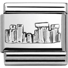 Nomination Silver Berlocker & Hängen Nomination Composable Classic Link Stonehenge Charm - Silver (330105 30)