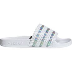 Adidas Polyurethane Slides Adidas Adilette - Crystal White/Cloud White/Crystal White