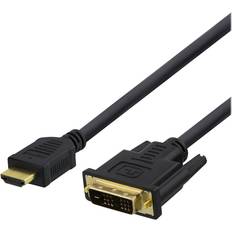 Dvi to hdmi Deltaco HDMI-DVI 1m