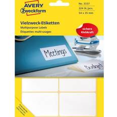 Etiketter på tilbud Avery Multipurpose Labels 5.4x3.5cm