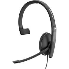 Sennheiser SC 130 USB-C Monoaural Diadema Negro