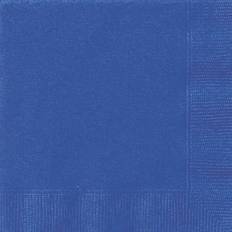 Unique Party Paper Napkins Luncheon Royal Blue 20-pack