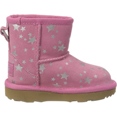 UGG Stiefel UGG Toddler Classic Mini II Stars - Wild Berry