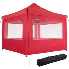 Verde Pabellones y Accesorios tectake Gazebo Collapsible with 4 Sides