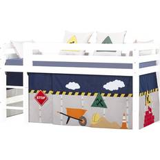 HoppeKids Curtain for Half High & Bunk Bed Construction 35.4x78.7"