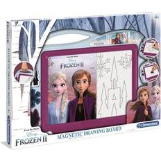 Métal Jeux de Société et Écrans Clementoni Disney Frozen 2 Magnetic Drawing Board