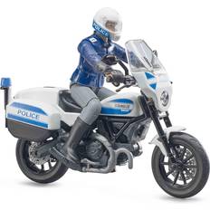 Moto Giocattolo Bruder Scrambler Ducati Police Bike with Policeman