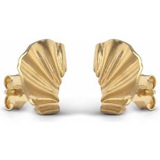 ENAMEL Copenhagen Mini Wave Earrings - Gold