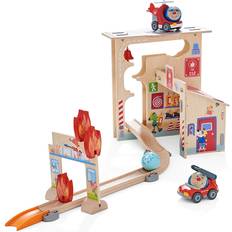 Brannmenn Klassiske leker Haba Kullerbü Play Track Fire Station 304847