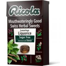 Sukkerfritt Lakris Ricola Luxurious Liquorice 45g