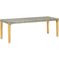 Gris Bancs de Jardin vidaXL 46487 Banc de Jardin